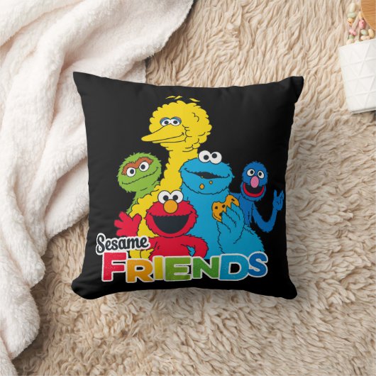 Sesamstraat | Sesamvrienden Kussen (Deken)
