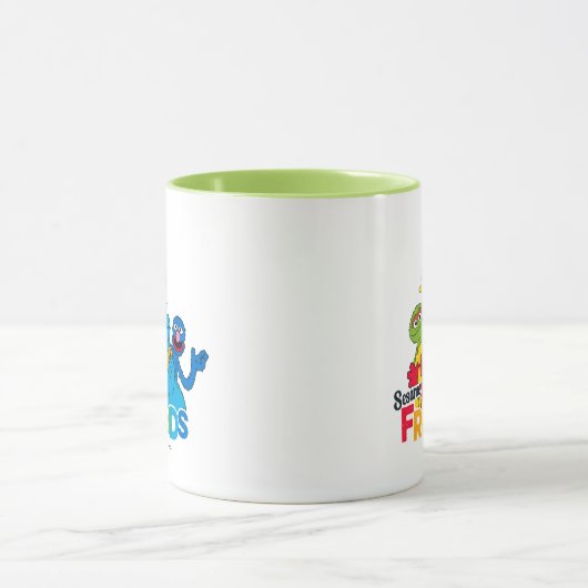 Sesamstraat | Sesamvrienden Mok (Midden)