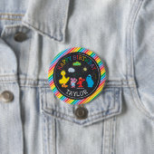 Sesamstraat | Sesamvrienden Ronde Button 7,6 Cm (In situ)