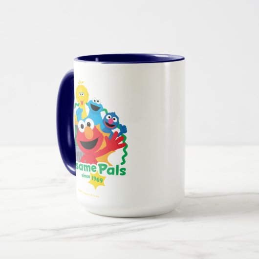 Sesamstraat | Sesamvrienden sinds 1969 Mok (Voorkant links)