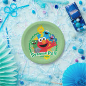 Sesamstraat | Sesamvrienden sinds 1969 Papieren Bordje (Feest)