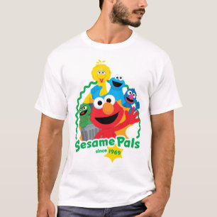 Sesamstraat Sesamvrienden sinds 1969 T-shirt