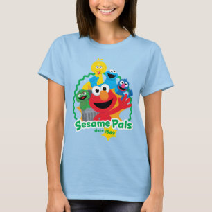 Sesamstraat Sesamvrienden sinds 1969 T-shirt