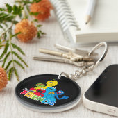 Sesamstraat | Sesamvrienden Sleutelhanger (Voorkant Rechts)