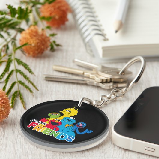 Sesamstraat | Sesamvrienden Sleutelhanger (Voorkant Rechts)