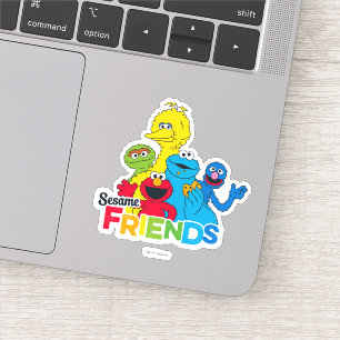 Sesamstraat Sesamvrienden Sticker