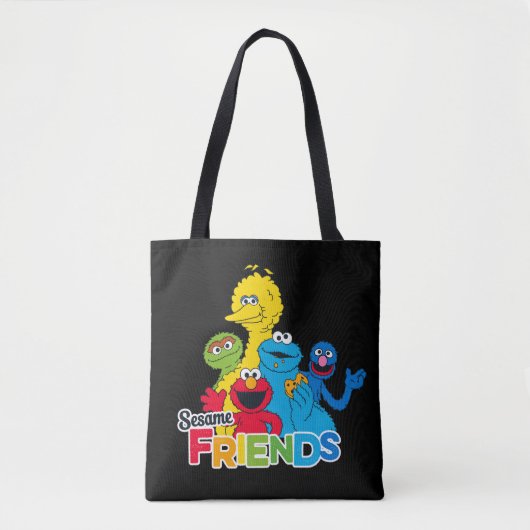 Sesamstraat | Sesamvrienden Tote Bag (Voorkant)