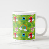 Sesamstraat Shamrock en Rainbow Pattern Grote Koffiekop (Rechts)