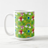 Sesamstraat Shamrock en Rainbow Pattern Koffiemok (Links)