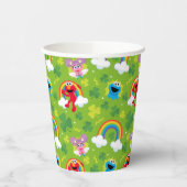 Sesamstraat Shamrock en Rainbow Pattern Papieren Bekers (Links)