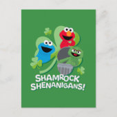 Sesamstraat | Shamrock Shenanigans! Briefkaart (Voorkant)