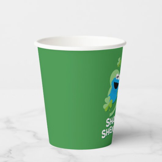 Sesamstraat | Shamrock Shenanigans! Papieren Bekers (Voorkant)