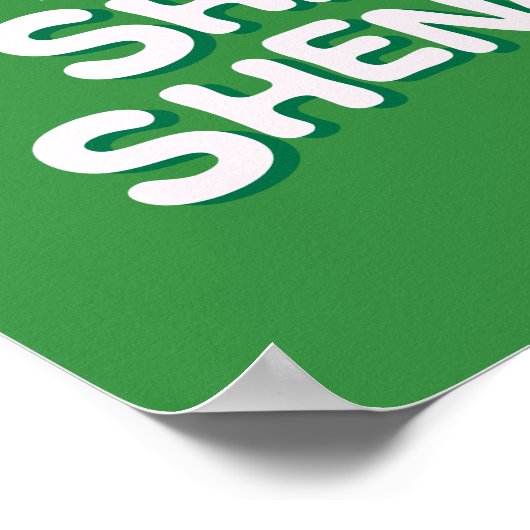 Sesamstraat | Shamrock Shenanigans! Poster (Hoek)