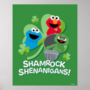Sesamstraat   Shamrock Shenanigans! Poster