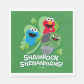 Sesamstraat | Shamrock Shenanigans! Servet (Voorkant)