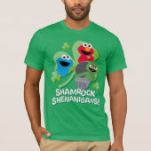 Sesamstraat | Shamrock Shenanigans! T-shirt (Voorkant)