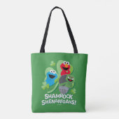 Sesamstraat | Shamrock Shenanigans! Tote Bag (Achterkant)
