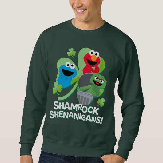 Sesamstraat | Shamrock Shenanigans! Trui (Voorkant)