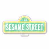Sesamstraat Sign Sticker (Voorkant)