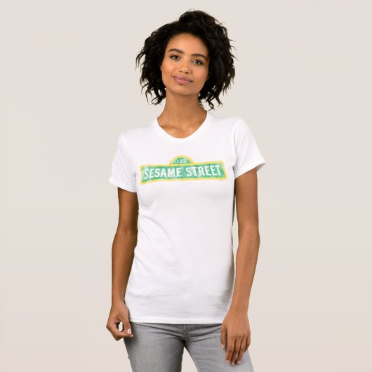 Sesamstraat Sign T-shirt (Voorkant volledig)