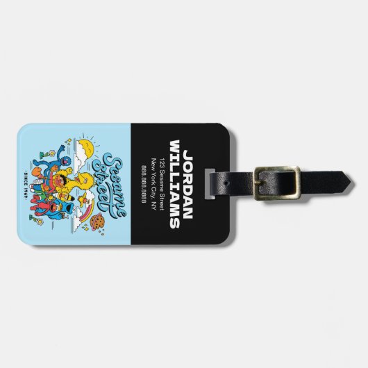 Sesamstraat | Sinds 1969 Bagagelabel (Voorkant horizontaal)