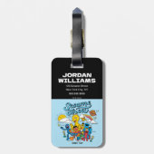 Sesamstraat | Sinds 1969 Bagagelabel (Achterkant verticaal)