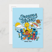 Sesamstraat | Sinds 1969 Briefkaart (Voorkant / Achterkant)