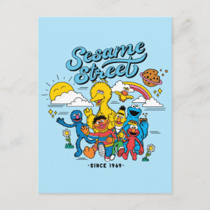 Sesamstraat Sinds 1969 Briefkaart