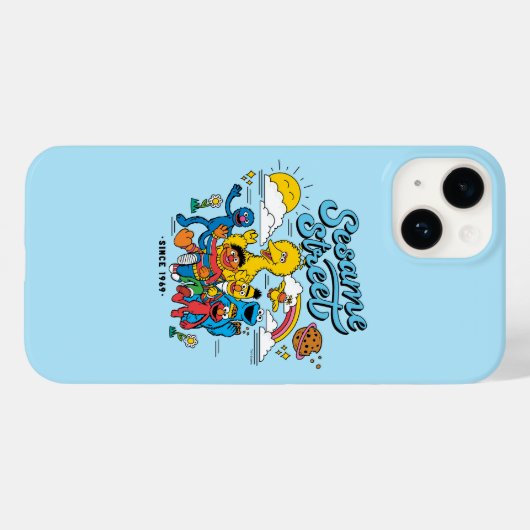 Sesamstraat | Sinds 1969 Case-Mate iPhone Case (Achterkant (horizontaal))