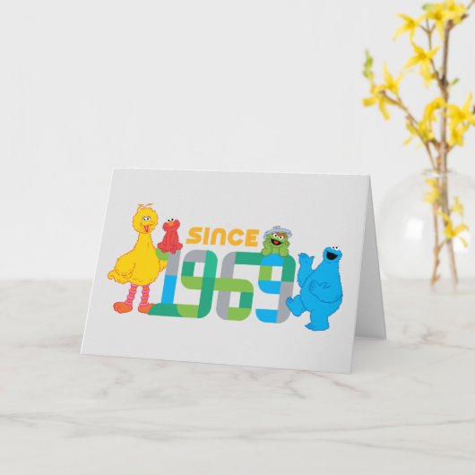 Sesamstraat | Sinds 1969 Kaart (Gele Bloem)