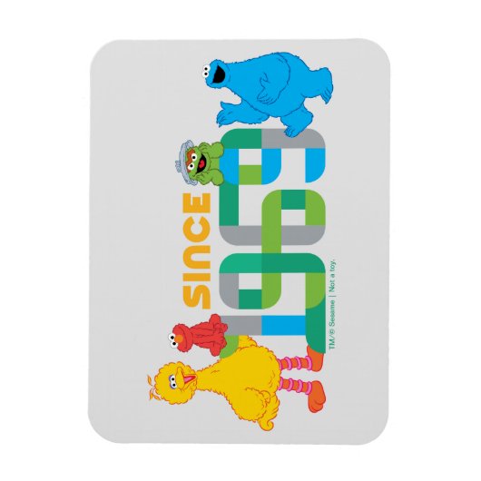 Sesamstraat | Sinds 1969 Magneet (Verticaal)