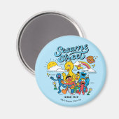 Sesamstraat | Sinds 1969 Magneet (Voorkant / Achterkant)