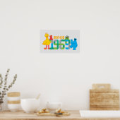 Sesamstraat | Sinds 1969 Poster (Keuken)