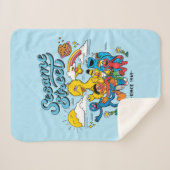 Sesamstraat | Sinds 1969 Sherpa Deken (Voorkant (horizontaal))