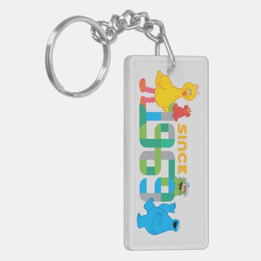 Sesamstraat | Sinds 1969 Sleutelhanger (Voorkant Links)