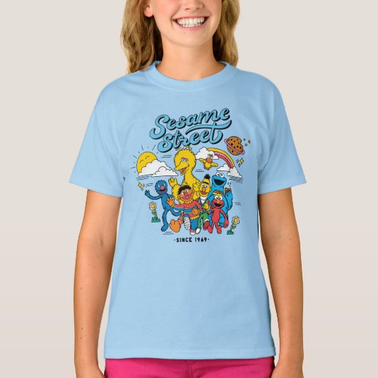 Sesamstraat | Sinds 1969 T-shirt (Voorkant)