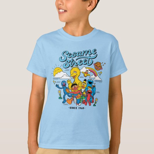 Sesamstraat | Sinds 1969 T-shirt (Voorkant)