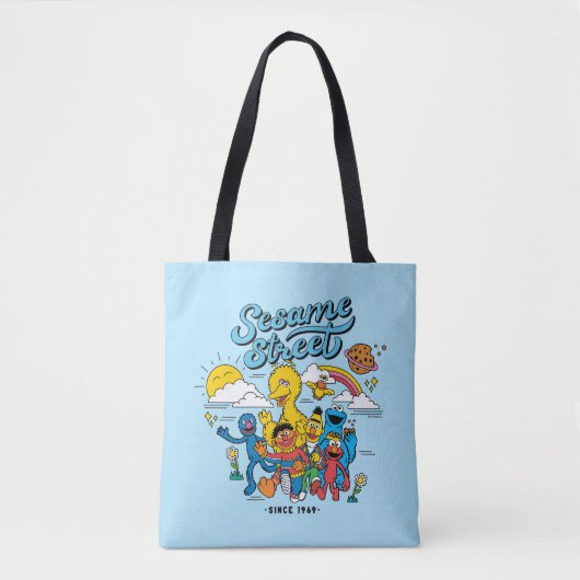 Sesamstraat | Sinds 1969 Tote Bag (Voorkant)