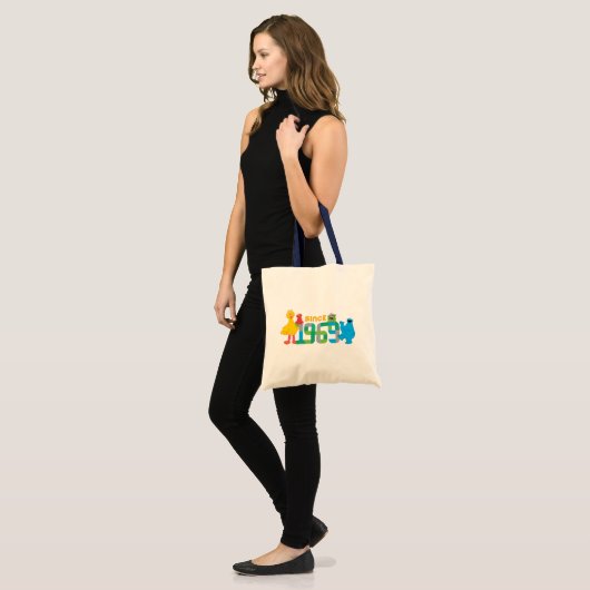 Sesamstraat | Sinds 1969 Tote Bag (Voorkant (model))
