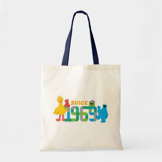 Sesamstraat | Sinds 1969 Tote Bag (Voorkant)