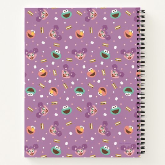 Sesamstraat | S'mores Pattern Notitieboek (Achterkant)