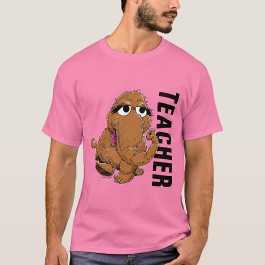 Sesamstraat | Snuffy Teacher T-shirt (Voorkant)