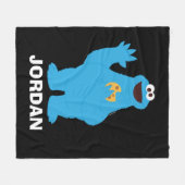Sesamstraat | Speciaal Koekjesmonster Fleece Deken (Voorkant (Horizontaal))