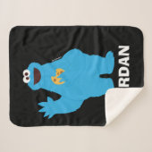 Sesamstraat | Speciaal Koekjesmonster Sherpa Deken (Voorkant (horizontaal))