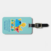 Sesamstraat Squad Bagagelabel (Voorkant horizontaal)