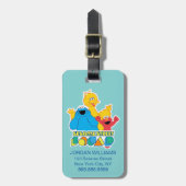 Sesamstraat Squad Bagagelabel (Voorkant verticaal)