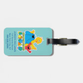 Sesamstraat Squad Bagagelabel (Achterkant horizontaal)