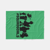 Sesamstraat - #SquadGoals Fleece Deken (Voorkant (Horizontaal))