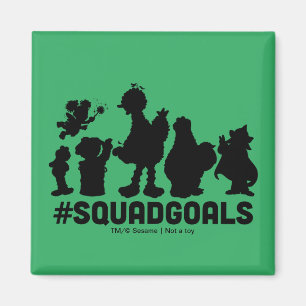 Sesamstraat - #SquadGoals Magneet