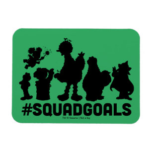 Sesamstraat - #SquadGoals Magneet